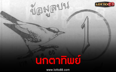 หวยซอง นกตาทิพย์ 1/10/66